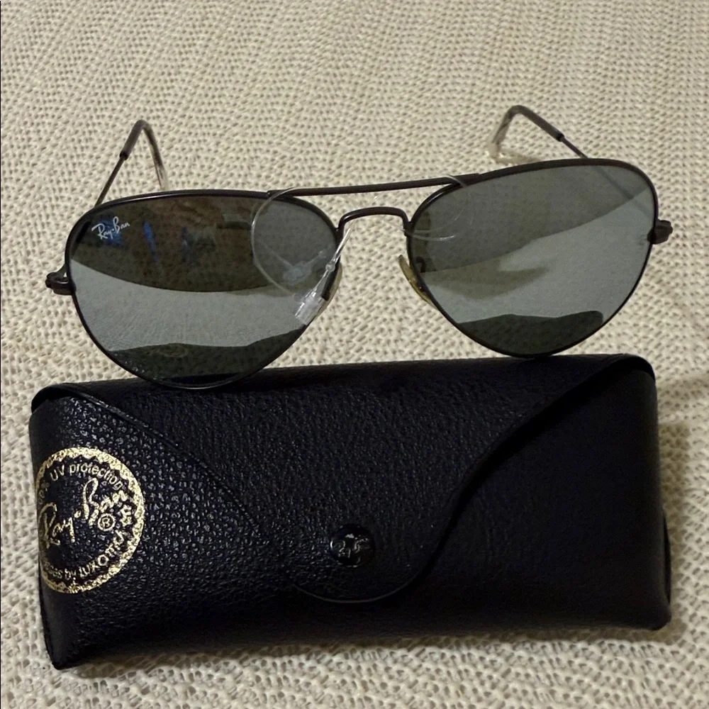 Ray-Ban RB3025 Aviator Classic silver flash mirror lenses unisex